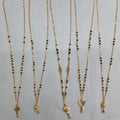 Short Mangalsutra with small pendant