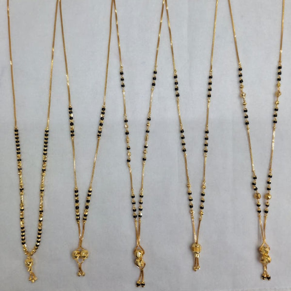 Short Mangalsutra with small pendant