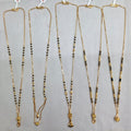 Short Mangalsutra with ball pendant