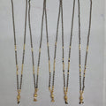 Short Mangalsutra with ball pendant