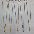 Short Mangalsutra with ball pendant