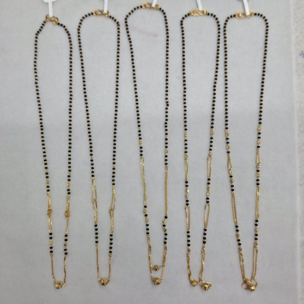 Short Mangalsutra with ball pendant