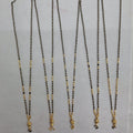 Short Mangalsutra with ball pendant