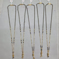 Short Mangalsutra with ball pendant