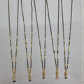 Short Mangalsutra with small pendant