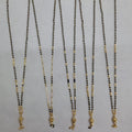 Short Mangalsutra with small pendant
